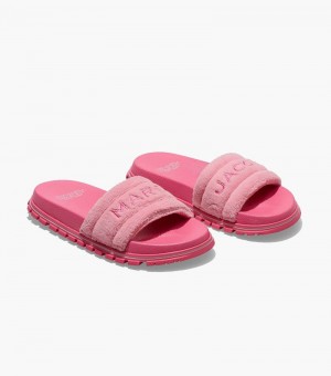 Chanclas Marc Jacobs The Terry Chanclas Mujer Rosas | BD8-9325