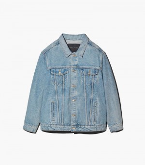 Chaquetas Marc Jacobs The Denim Trucker Jacket Mujer Naranjas | LX0-7960