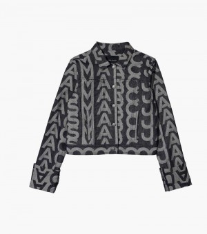 Chaquetas Marc Jacobs The Monogram Denim Jacket Mujer Azules | GV2-9147