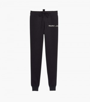 Pantalones Deportivos Marc Jacobs The Knit Sweatpant Mujer Negros | ZT8-7220