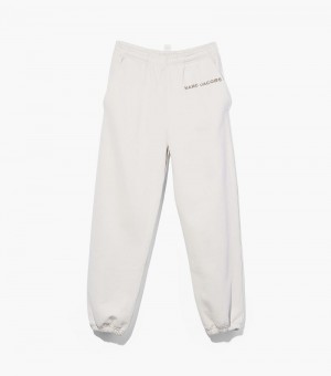 Pantalones Deportivos Marc Jacobs The Sweatpant Mujer Blancos | WU5-4092