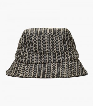 Sombreros Marc Jacobs Monogram Bucket Hat Mujer Beige Multicolor | QB7-4284