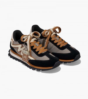 Tenis Marc Jacobs The Jogger Mujer Plateados Verde Oliva Multicolor | ST5-2961