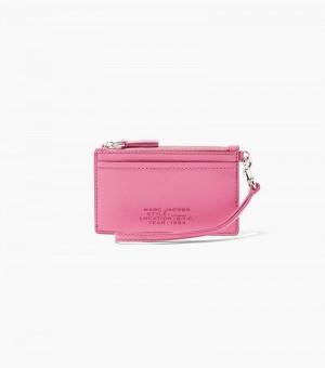 Wristlet Marc Jacobs The Cuero Top Zip Wristlet Mujer Rosas | UA2-9650
