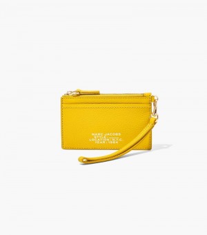 Wristlet Marc Jacobs The Cuero Top Zip Wristlet Mujer Naranjas | KM6-9283