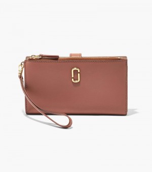 Wristlet Marc Jacobs The J Marc Phone Wristlet Mujer Chocolate | EQ0-5610