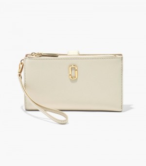 Wristlet Marc Jacobs The J Marc Phone Wristlet Mujer Blancos | JB1-4635