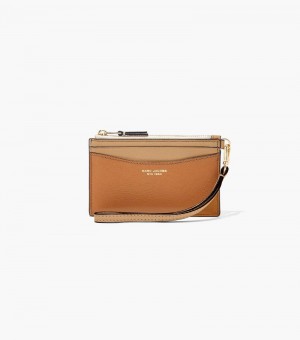 Wristlet Marc Jacobs The Slim 84 Colorblock Top Zip Wristlet Mujer Marrom Multicolor | XI3-9322